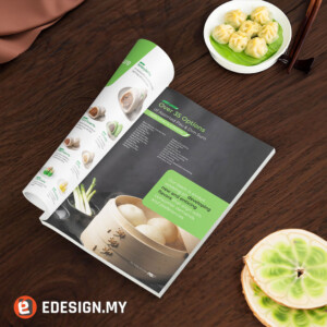 Company profile design for frozen food business in Selangor Malaysia