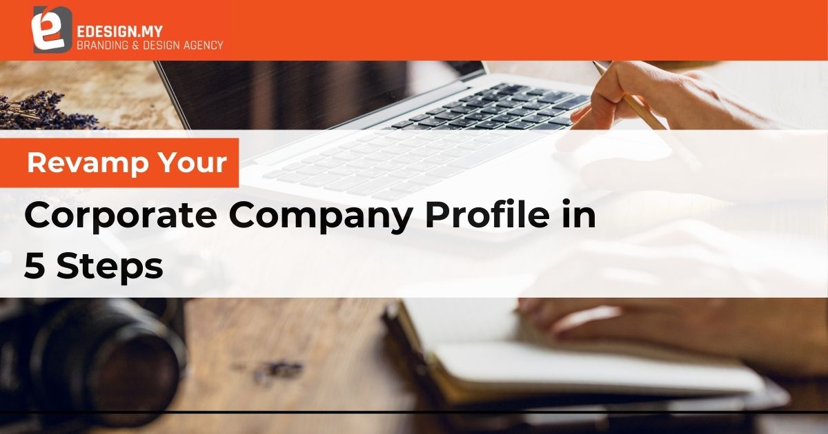 Revamp Your Corporate Company Profile in 5 steps - Header