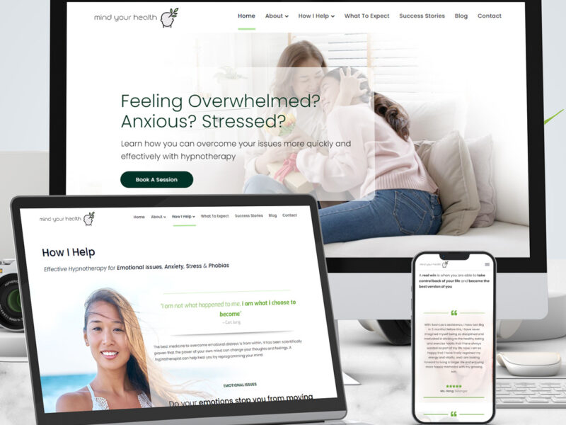 Hypnotherapy Services Mind Your Health Website